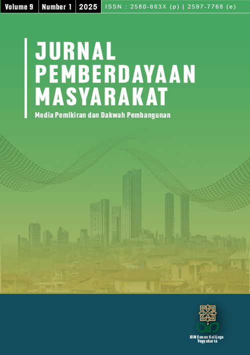 					View Vol. 9 No. 1 (2025): Jurnal Pemberdayaan Masyarakat
				